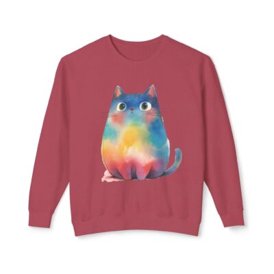 Watercolor Cat Sweatshirt