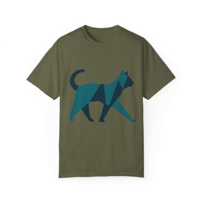 Geometric Cat T-Shirt