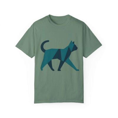 Geometric Cat T-Shirt