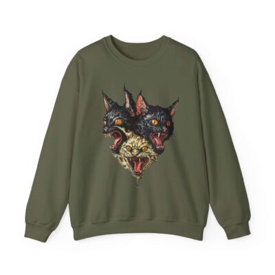 Hell Cat Heavy Cotton Sweatshirt