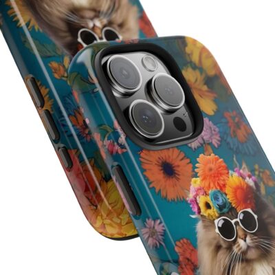 Groovy Cat Psychedelic Phone Case