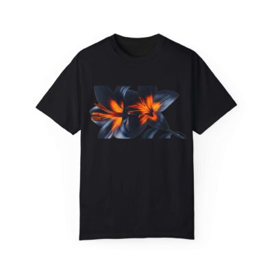Vibrant Floral Design T-Shirt