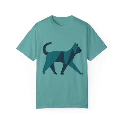 Geometric Cat T-Shirt