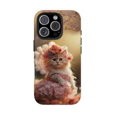 Victorian Kitty Romance Phone Case