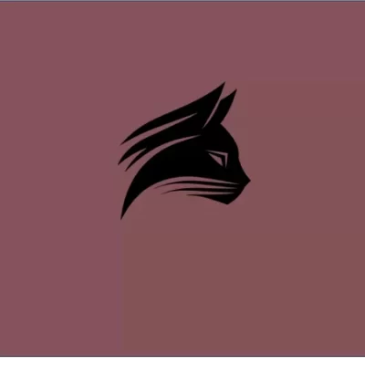 Catastrophe Simple Minimalist Cat Head Pocket Graphic T-shirt