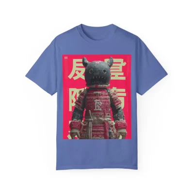 Catastrophe Warrior Graphic Comic book Samurai T-shirt